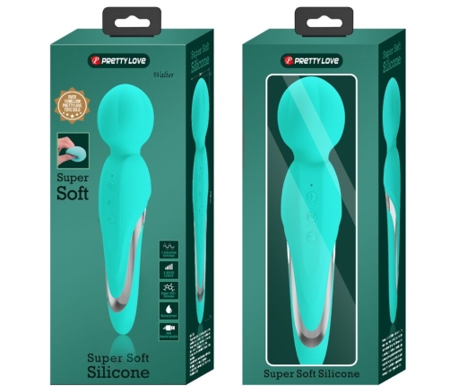 PRETTY LOVE - WALTER VIBRADOR WAND VERDE AGUA