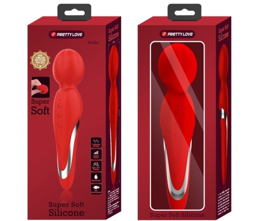 PRETTY LOVE - WALTER VIBRADOR WAND ROJO