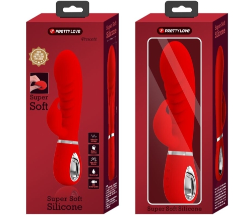 PRETTY LOVE - PRESCOTT MULTIFUNCTION G-SPOT VIBRATOR RED
