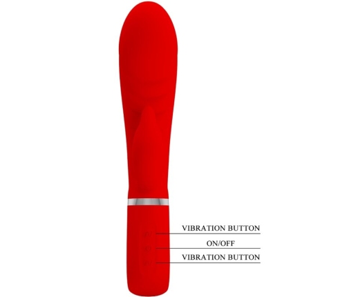 PRETTY LOVE - PRESCOTT MULTIFUNCTION G-SPOT VIBRATOR RED