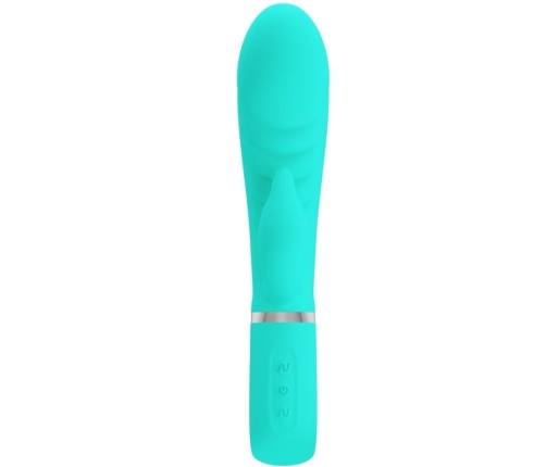 PRETTY LOVE - PRESCOTT VIBRADOR PUNTO G MULTIFUNCIÓN VERDE AGUA
