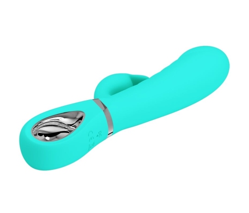 PRETTY LOVE - PRESCOTT VIBRADOR PUNTO G MULTIFUNCIÓN VERDE AGUA
