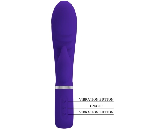 PRETTY LOVE - PRESCOTT MULTIFUNCTION G-SPOT VIBRATOR PURPLE