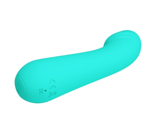 PRETTY LOVE - CETUS RECHARGEABLE VIBRATOR AQUA GREEN
