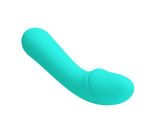 PRETTY LOVE - CETUS RECHARGEABLE VIBRATOR AQUA GREEN