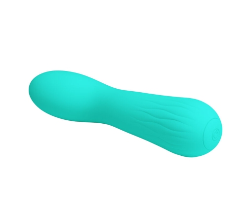 PRETTY LOVE - FAUN RECHARGEABLE VIBRATOR AQUA GREEN
