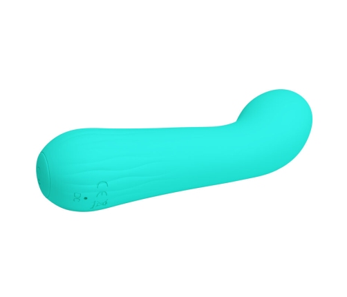 PRETTY LOVE - FAUN RECHARGEABLE VIBRATOR AQUA GREEN