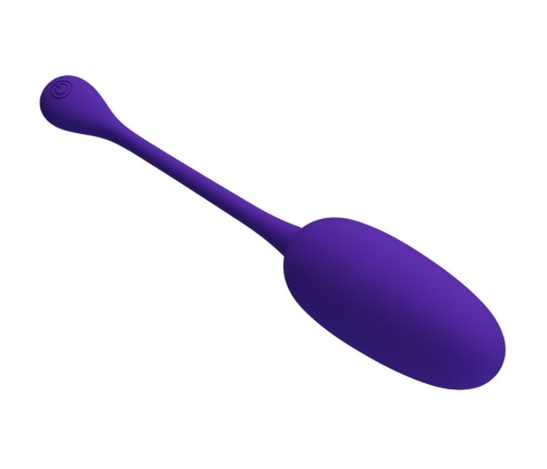 PRETTY LOVE - KNUCKER HUEVO VIBRADOR RECARGABLE LILA