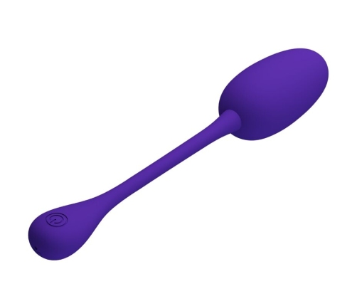 PRETTY LOVE - KNUCKER HUEVO VIBRADOR RECARGABLE LILA