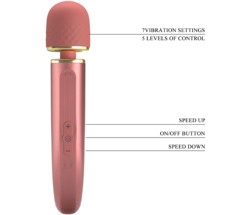PRETTY LOVE - MASSAGER 7 VIBRATION MODES PINK