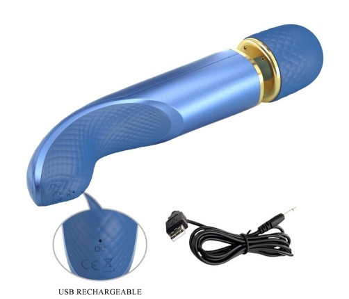 PRETTY LOVE - MASSAGER 7 VIBRATION MODES BLUE