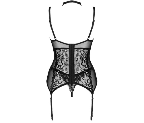LIVCO CORSETTI FASHION - GIELLANDRA FOR THE SENSES COLLECTION CORSET + PANTY BLACK