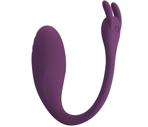 PRETTY LOVE - CATALINA VIBRATOR APP REMOTE CONTROL PURPLE