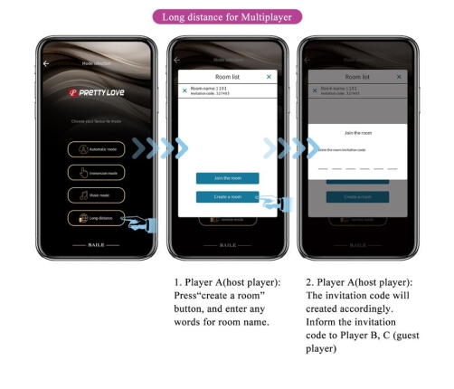 PRETTY LOVE - CATALINA VIBRATOR APP REMOTE CONTROL PURPLE