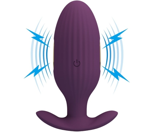 PRETTY LOVE - JEFFERSON APP CONTROLLED ANAL PLUG PURPLE