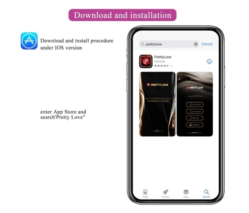 PRETTY LOVE - JEFFERSON APP CONTROLLED ANAL PLUG PURPLE