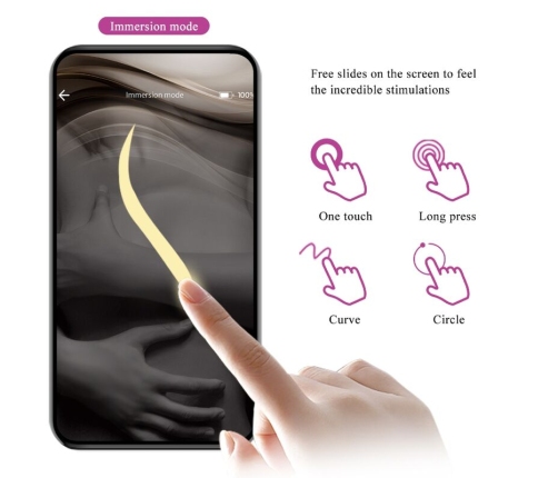 PRETTY LOVE - JEFFERSON APP CONTROLLED ANAL PLUG PURPLE