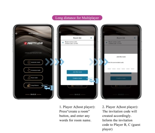 PRETTY LOVE - JEFFERSON APP CONTROLLED ANAL PLUG PURPLE