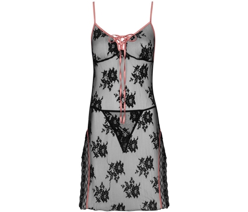 LIVCO CORSETTI FASHION - KARONIN LC 90628 SHIRT + PANTY BLACK