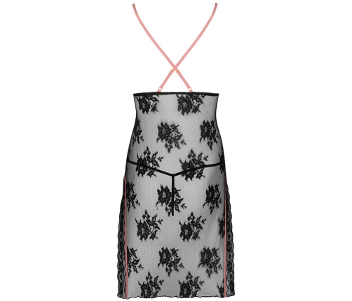 LIVCO CORSETTI FASHION - KARONIN LC 90628 SHIRT + PANTY BLACK L/XL