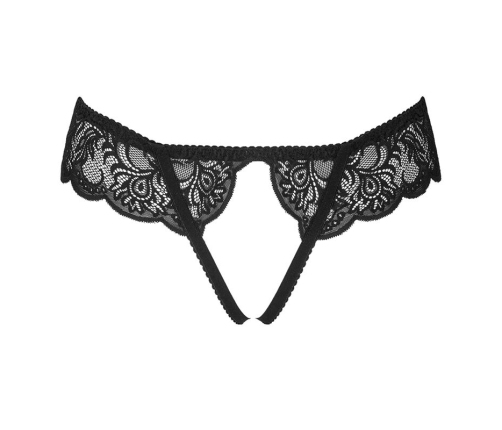 LIVCO CORSETTI FASHION - LOVE STORY LC 90679 PANTY CROTCHLESS BLACK L/XL