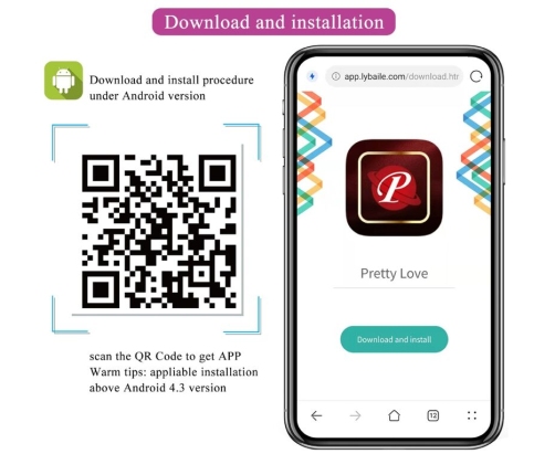 PRETTY LOVE - ELVIRA KEGEL BALLS APP REMOTE CONTROL PURPLE