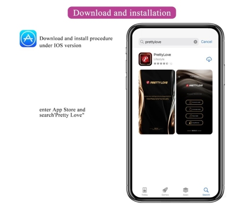 PRETTY LOVE - ELVIRA KEGEL BALLS APP REMOTE CONTROL PURPLE