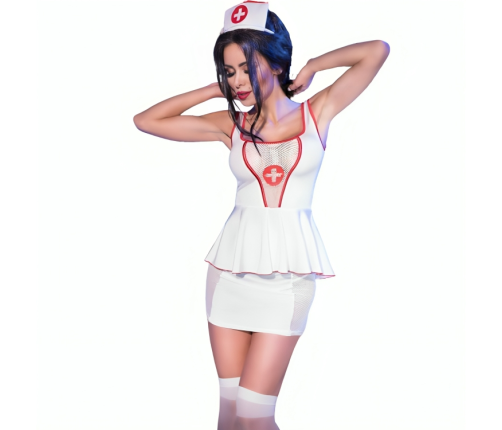 CHILIROSE - CR 4160 COSTUME NURSE TOP & SKIRT L/XL