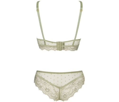 LIVCO CORSETTI FASHION - PINE LC 90667 BRA + PANTY KHAKI L/XL