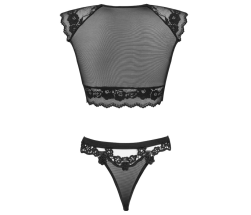 LIVCO CORSETTI FASHION - TIMOSAN LC 90631 BRA + PANTY BLACK