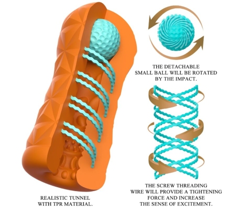 PRETTY LOVE - MASTURBADOR VICTORIA CHENEY NARANJA