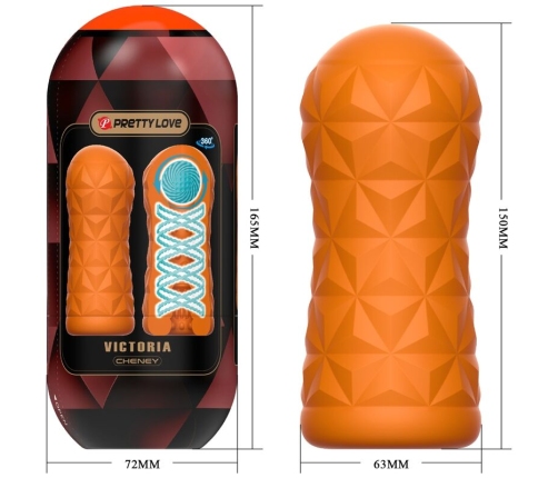 PRETTY LOVE - MASTURBADOR VICTORIA CHENEY NARANJA