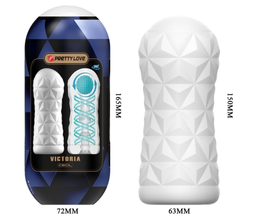 PRETTY LOVE - MASTURBADOR VICTORIA 15 UNIDADES
