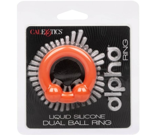 CALEXOTICS - ALPHA DUAL BALL RING ORANGE