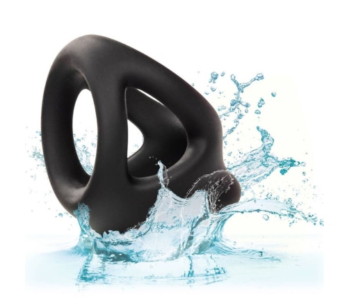 CALEXOTICS - ALPHA DUAL CAGE RING BLACK