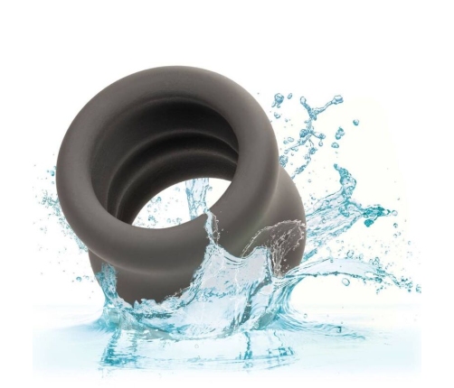 CALEXOTICS - ALPHA SCROTUM STRETCHING RING BLACK