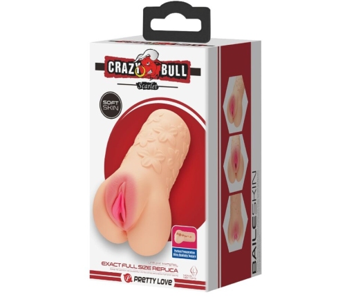 CRAZY BULL - SCARLET MASTUBADOR EN FORMA DE VAGINA
