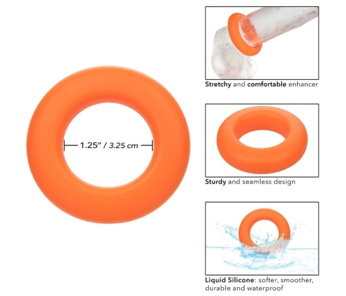 CALEXOTICS - ALPHA PROLONG LARGE RING ORANGE