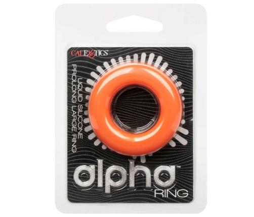 CALEXOTICS - ALPHA PROLONG LARGE RING ORANGE