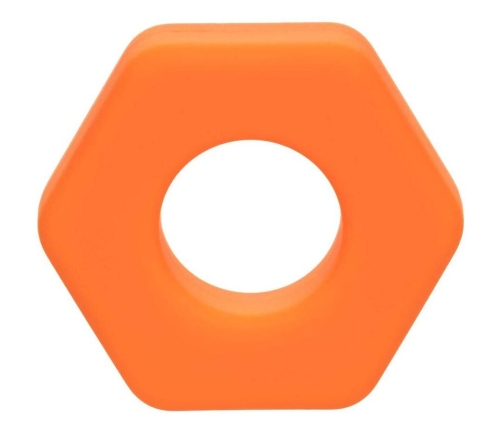 CALEXOTICS - ALPHA PROLONG SEXAGON RING ORANGE