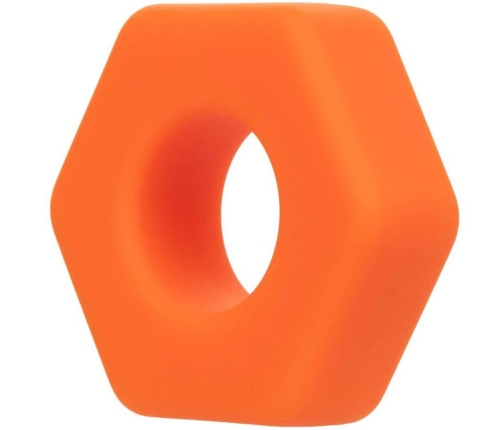 CALEXOTICS - ALPHA PROLONG SEXAGON RING ORANGE