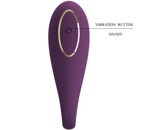 PRETTY LOVE - AUGUST REMOTE GLOBAL DOUBLE PLEASURE VIBRATOR