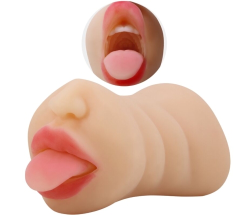 CRAZY BULL - SARAH VAGINA-SHAPED MASTUBADOR DUAL ENTRY