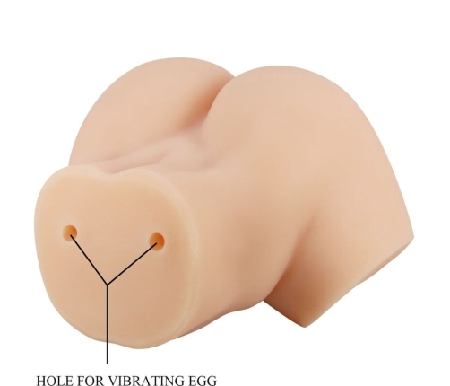 CRAZY BULL - REALISTIC VAGINA AND ANUS HAILEY VIBRATOR