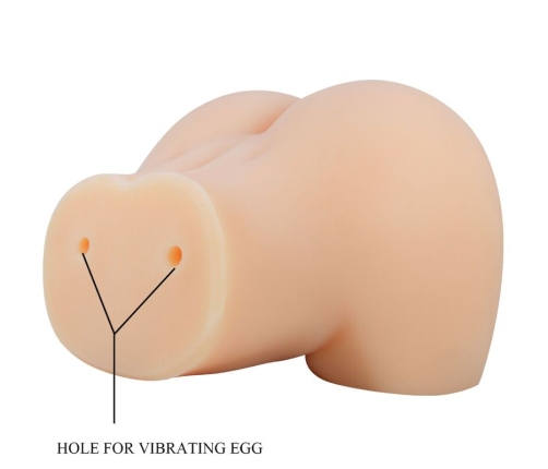 CRAZY BULL - REALISTIC VAGINA AND ANUS MILA VIBRATOR