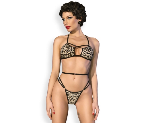 CHILIROSE - CR 4497 BIKINI LEOPARD S/M