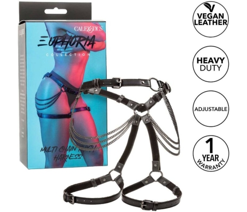 CALEXOTICS - EUPHORIA ARNÉS DE MUSLO CADENA