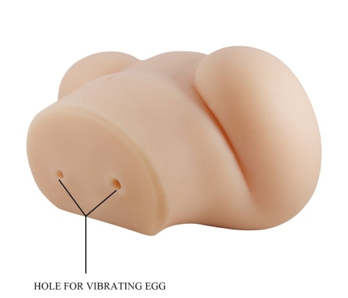 CRAZY BULL - REALISTIC VAGINA AND ANUS LUNA VIBRATOR