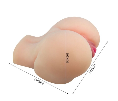 CRAZY BULL - REALISTIC VAGINA AND ANUS KYLIE VIBRATOR