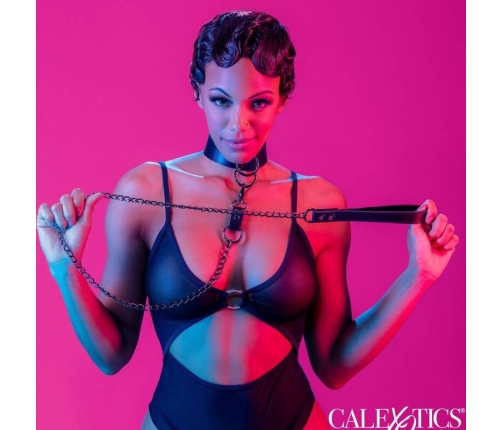 CALEXOTICS - EUPHORIA COLLAR WITH CHAIN LEASH